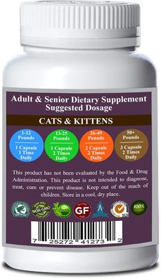 Show full view: Natura Petz Organics COLL AGAIN MAX COLLAGEN PEPTIDE SUPPORT* Hips, Joint, Bone & Cartilage Support* Cat Supplement, 90 count slide 3 of 5