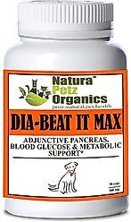 Natura Petz Organics Dia-Beat-It Dog Supplement, 90 count