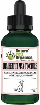Show full view: Natura Petz Organics Dia-Beat-It Liquid Heart Supplement for Dogs, 3-fl oz bottle slide 1 of 4