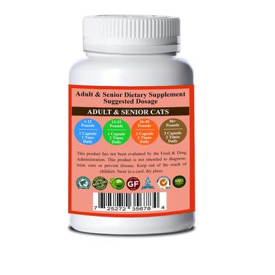 Show full view: Natura Petz Organics DON'T GO BREAKING MY HEART - Cholesterol, Blood Pressure & Cardiac Support* Cat Supplement, 90 count slide 3 of 5