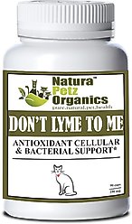 Natura Petz Organics DON'T LYME TO ME MAX* Antioxidant Cellular & Bacterial Support* Cat Supplement, 90 count