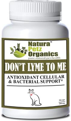 Show full view: Natura Petz Organics DON'T LYME TO ME MAX* Antioxidant Cellular & Bacterial Support* Cat Supplement, 90 count slide 1 of 5