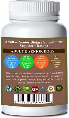Show full view: Natura Petz Organics DON'T LYME TO ME MAX* Antioxidant Cellular & Bacterial Support* Dog Supplement, 250 count slide 3 of 6