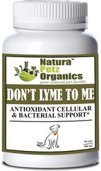 Natura Petz Organics DON'T LYME TO ME MAX* Antioxidant Cellular & Bacterial Support* Dog Supplement, 90 count