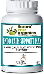 Natura Petz Organics ENDO CALM SUPPORT MAX* Endo Calm Max Signaling Support* Dog Supplement, 90 count