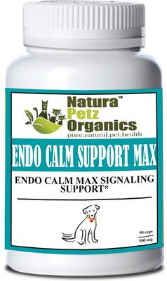 Show full view: Natura Petz Organics ENDO CALM SUPPORT MAX* Endo Calm Max Signaling Support* Dog Supplement, 90 count slide 1 of 5