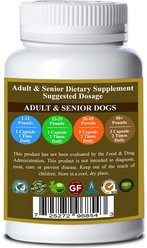 Natura Petz Organics FUNGUS AMONG US MAX* Master Blend Fungus, Mold & Yeast Support* Dog Supplement, 90 count slide 2 of 4