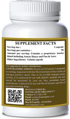 Show full view: Natura Petz Organics FUNGUS AMONG US MAX* Master Blend Fungus, Mold & Yeast Support* Dog Supplement, 90 count slide 4 of 6