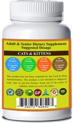 Natura Petz Organics GET OVIR IT MAX Master Blend Broad Spectrum Plant Anti Viral Anti Bacterial Support Cat Supplement, 90 count slide 2 of 4