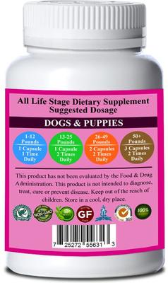 Show full view: Natura Petz Organics Get Well Soon Dog Supplement, 250 count slide 3 of 5