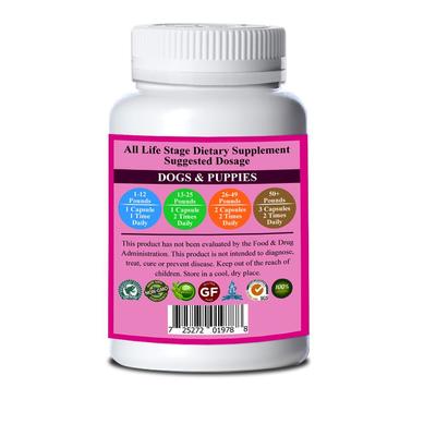 Show full view: Natura Petz Organics Get Well Soon Dog Supplement, 90 count slide 3 of 5