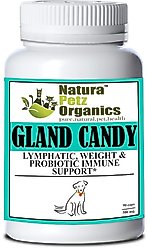 Natura Petz Organics Gland Candy Dog Supplement, 90 count