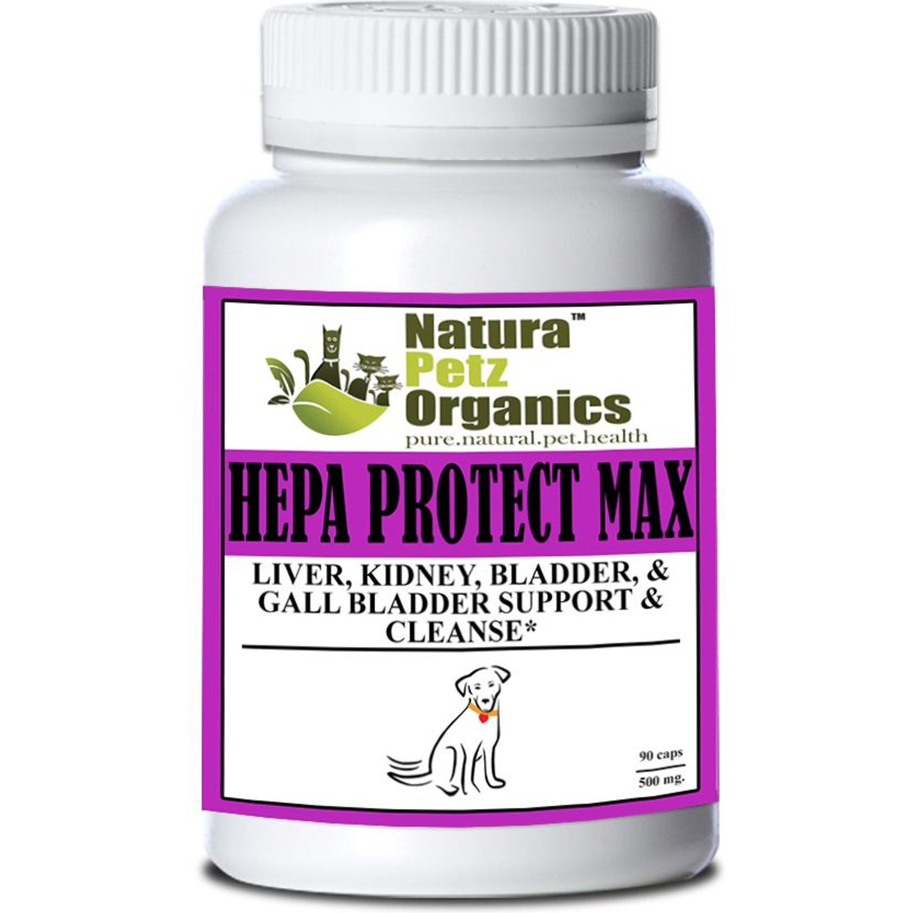 Natura Petz Organics Hepa Protect Max Dog Supplement