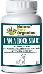 Natura Petz Organics I Am A Rock Star! Dog Supplement, 150 count