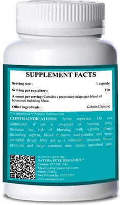 Show full view: Natura Petz Organics I Am A Rock Star! Dog Supplement, 150 count slide 4 of 4