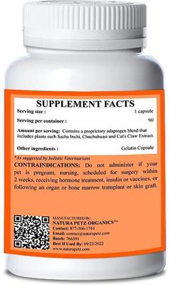Show full view: Natura Petz Organics I Feel Good! Cat Supplement, 90 count slide 4 of 4