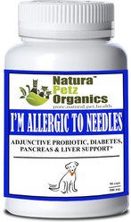 Natura Petz Organics I'm Allergic To Needles Dog Supplement, 90 count
