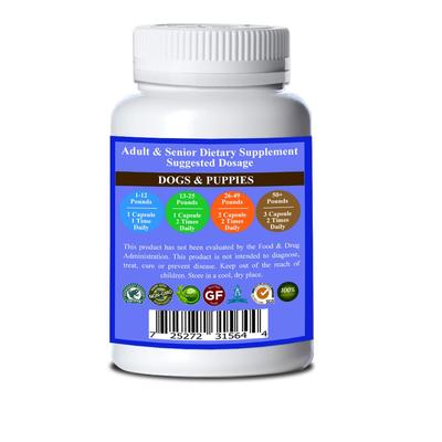 Show full view: Natura Petz Organics I'm Allergic To Needles Dog Supplement, 90 count slide 3 of 4