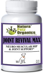 Natura Petz Organics JOINT REVIVAL MAX* Neuro Muscular Hip & Joint Support* Dog Supplement slide 1 of 4