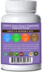 Natura Petz Organics JOINT REVIVAL MAX* Neuro Muscular Hip & Joint Support*Cat Supplement, 90 count slide 2 of 4