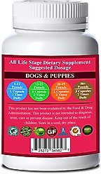 Natura Petz Organics KICK START MY HEART* Probiotic Heart Cardiovascular & Circulation Support* Dog Supplement, 90 count slide 2 of 4