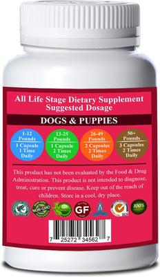 Show full view: Natura Petz Organics KICK START MY HEART* Probiotic Heart Cardiovascular & Circulation Support* Dog Supplement, 90 count slide 3 of 5