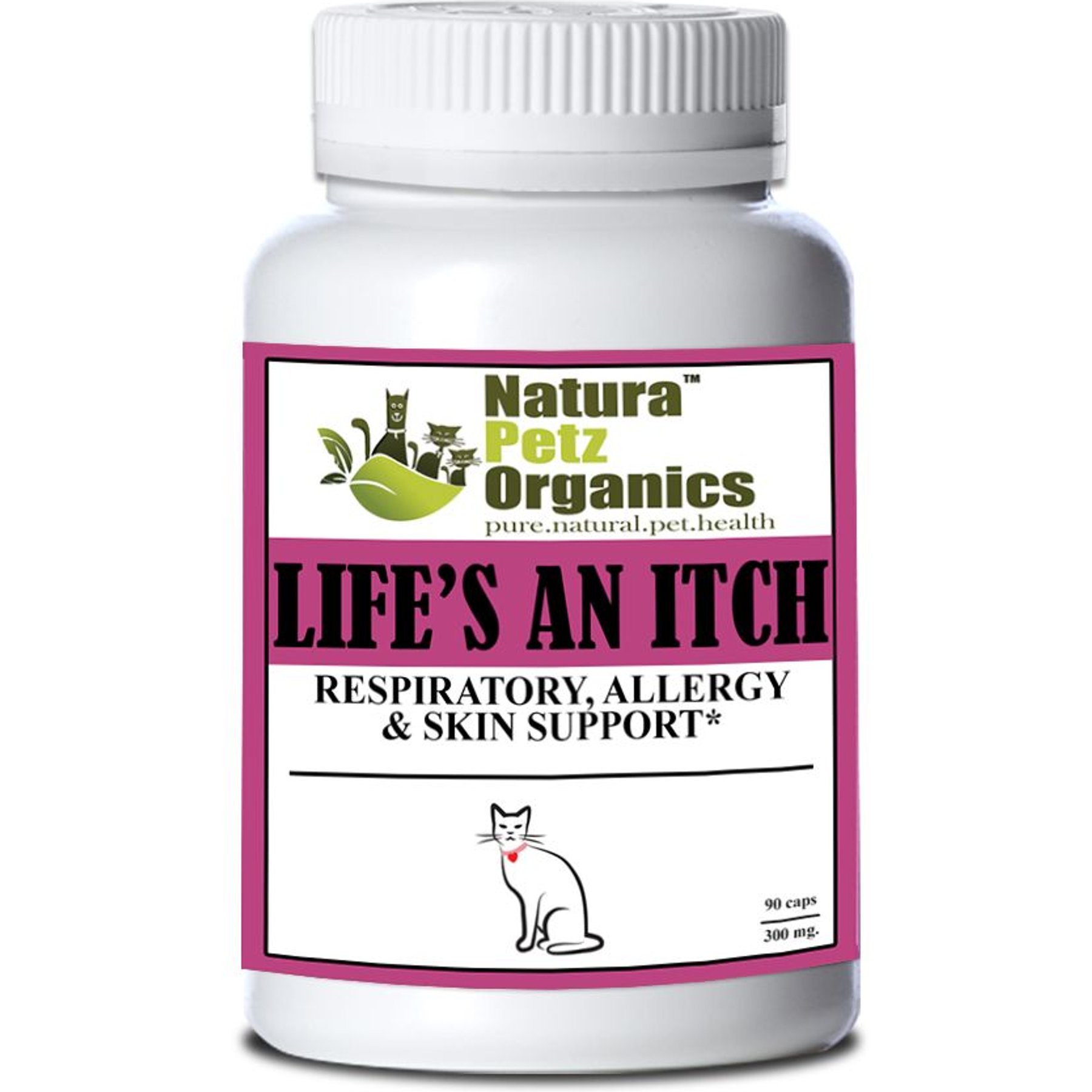 Natura Petz Organics Life's An Itch! Cat Supplement, 90 count