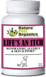 Natura Petz Organics Life's An Itch! Dog Supplement, 90 count
