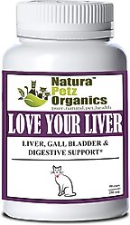 Natura Petz Organics Love Your Liver Cat Supplement, 90 count