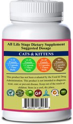 Natura Petz Organics Lumps & Bumps Capsules Cat Supplement, 90 count slide 2 of 3