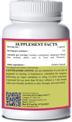 Show full view: Natura Petz Organics LUMPS & BUMPS* - Irregular Tissue Support* Dog Supplement, 150 count slide 4 of 6