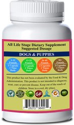Natura Petz Organics LUMPS & BUMPS* - Irregular Tissue Support* Dog Supplement, 90 count slide 2 of 3