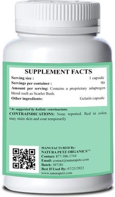 Show full view: Natura Petz Organics Seal Em & Heal Em Homeopathic Medicine for Wounds for Dogs, 90 count slide 4 of 4