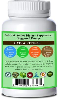 Show full view: Natura Petz Organics Serenity Zen Cat Supplement, 90 count slide 3 of 4