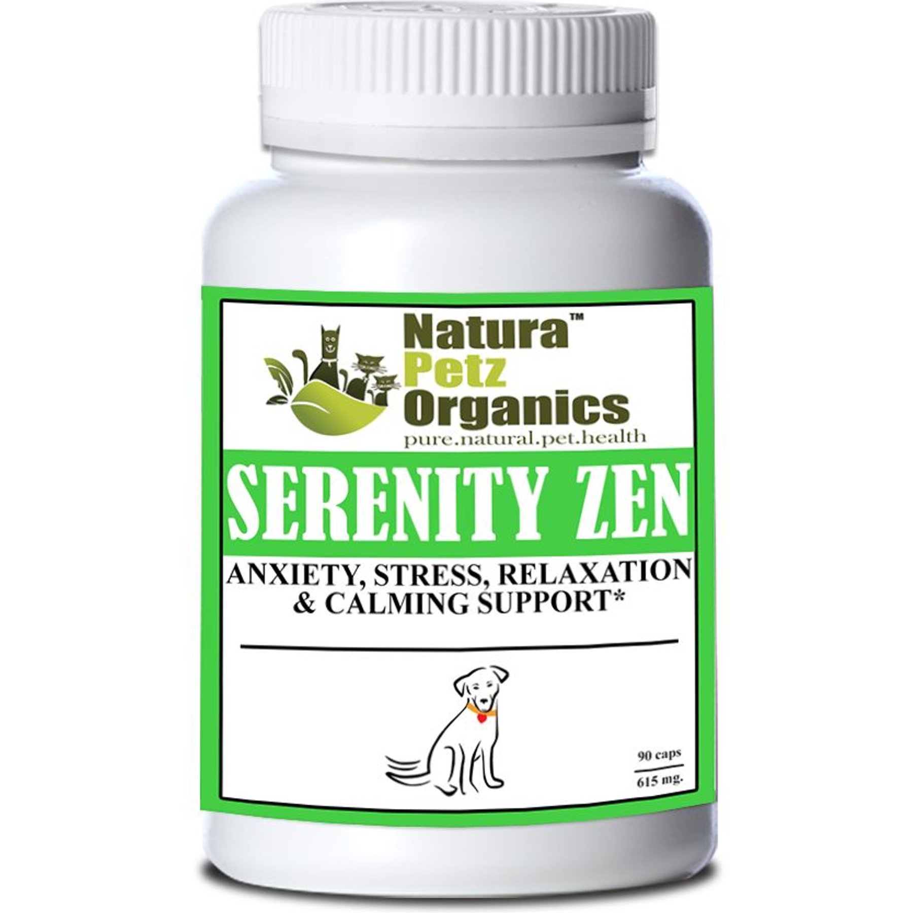 Natura Petz Organics Serenity Zen Dog Supplement, 90 count