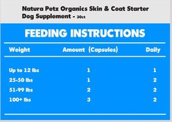 Natura Petz Organics Skin & Coat Starter Dog Supplement, 30 count slide 2 of 2