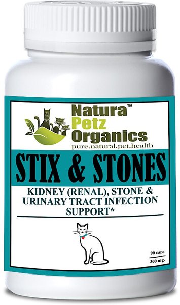 Natura Petz Organics Stix & Stones Cat Supplement, 90 count