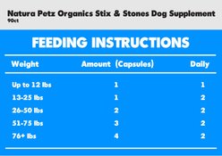 Natura Petz Organics Stix & Stones Dog Supplement, 90 count slide 2 of 2