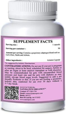 Show full view: Natura Petz Organics Tinkle Tonic Cat Supplement, 90 count slide 4 of 5