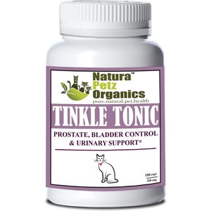 Natura Petz Organics TINKLE TONIC* Urethral Blockage Support* Cat Supplement, 150 count