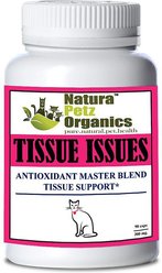Natura Petz Organics Tissue Issues Cat Supplement, 90 count