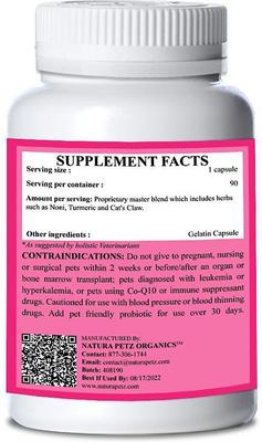 Show full view: Natura Petz Organics Tissue Issues Dog Supplement, 90 count slide 4 of 4