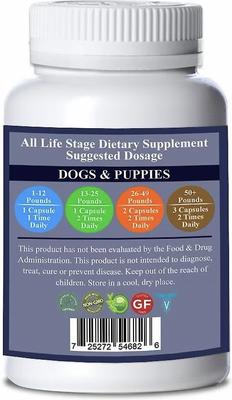 Show full view: Natura Petz Organics Travel Well Dog Supplement, 90 count slide 3 of 4