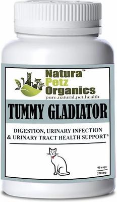 Show full view: Natura Petz Organics Tummy Gladiator Cat Supplement, 90 count slide 1 of 5