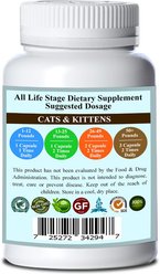 Natura Petz Organics Tummy Gladiator Cat Supplement, 90 count slide 2 of 3