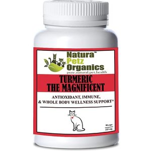 Natura Petz Organics Turmeric The Magnificent Cat Supplement, 90 count