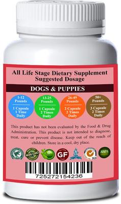 Show full view: Natura Petz Organics Turmeric The Magnificent Dog Supplement, 90 count slide 3 of 5