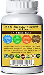 Natura Petz Organics TURMINATOR MAX*- Master Blend Irregular Growth Support* Cat Supplement, 90 count slide 2 of 4