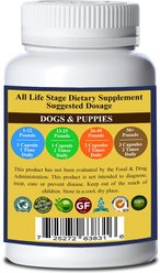 Natura Petz Organics TURMINATOR MAX*- Master Blend Irregular Growth Support* Dog Supplement, 90 count slide 2 of 4