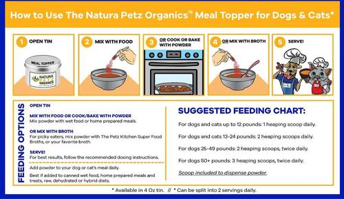 Show full view: Natura Petz Organics Urinary Tract Infection Cat Food Topper, 4-oz tin, 4-oz tin, bundle of 2 slide 4 of 5